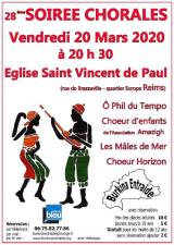 28 ème soirée chorales Burkina Entraide