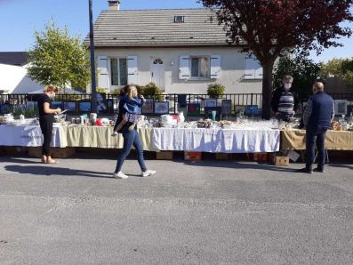 Notre brocante du dimanche 12 septembre 2021.