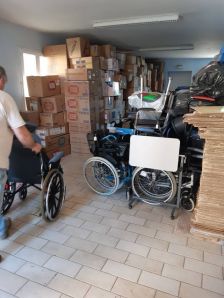 Etat de notre local en juin 2021.