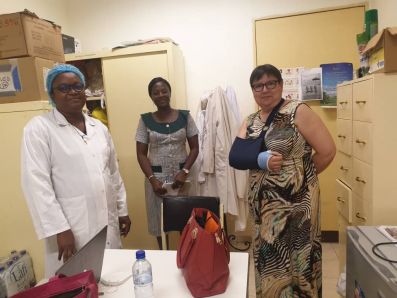 Pediatrie - Dr Simpore,  Madeleine et Chantal.