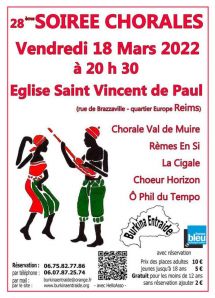 28 ème soirée chorales Burkina Entraide