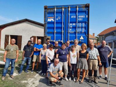 L'envoi de notre troisième conteneur