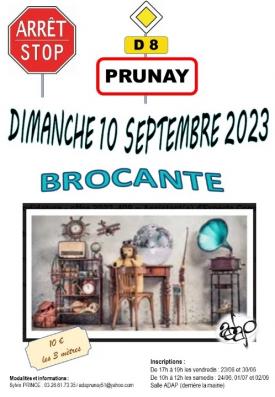 Brocante de Prunay 2023