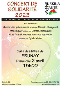 Concert de solidarité 2023