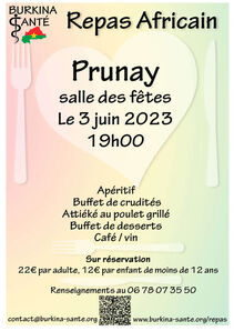 Soirée repas Africain  2023
