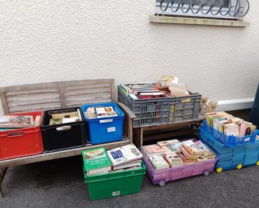 Notre brocante solidaire du 14 mai 2023.