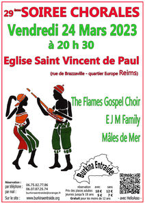 29 ème soirée chorales Burkina Entraide