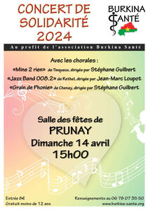 Concert de solidarité 2024