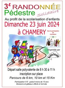 3 ème randonnée pédestre Burkina Entraide
