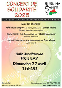 Concert de solidarité 2025