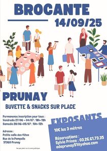 Brocante de Prunay 2025